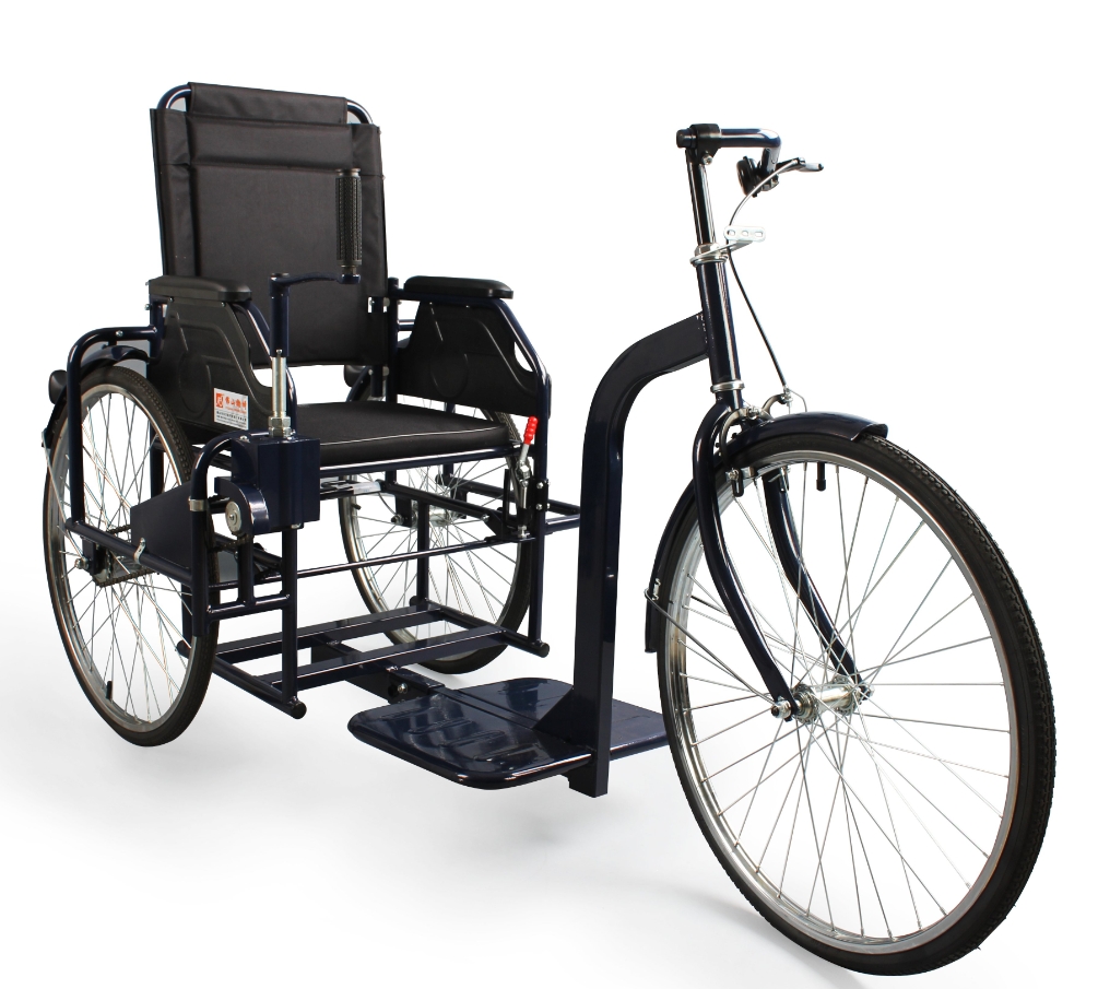 双手摇杆驱动轮椅车