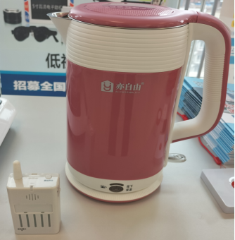 闪光语音保温震动报警电热水壶