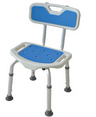 靠背固定式洗澡凳