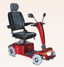 动力转向电动轮椅车
