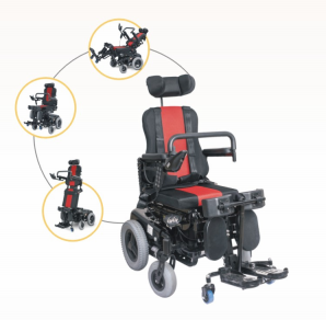 动力转向电动轮椅车