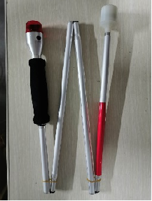 声光旋转头盲杖