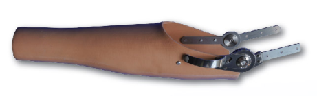 定制长残肢用壳式被动肘臂组件