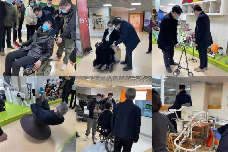 图为来访人员体验辅助产品