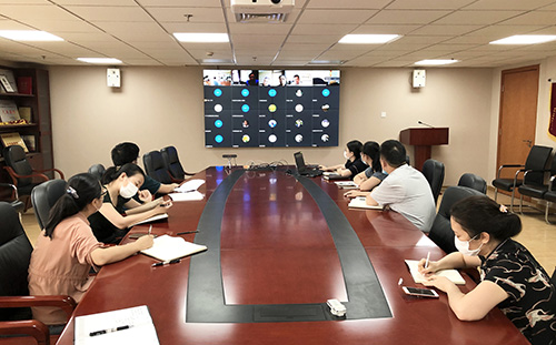 图为中心组织召开重点专项陕西视频研讨会